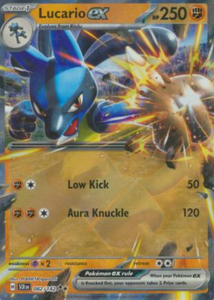 Lucario ex - 082/142 - Ultra Rare