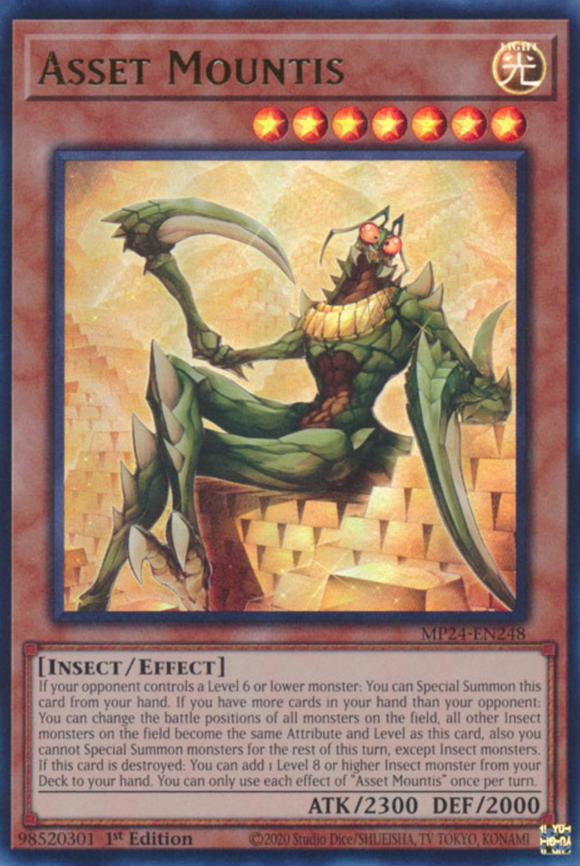 Asset Mountis - MP24-EN248 - Ultra Rare 1st Edition