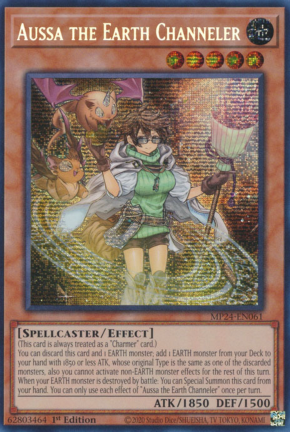 Aussa the Earth Channeler - MP24-EN061 - Prismatic Secret Rare 1st Edition