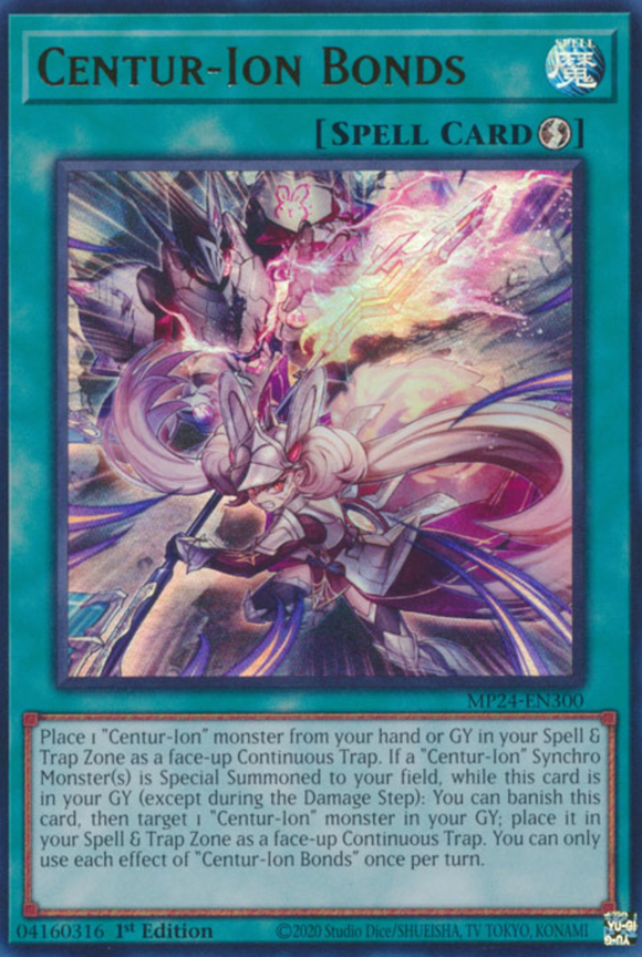Centur-Ion Bonds - MP24-EN300 - Ultra Rare 1st Edition