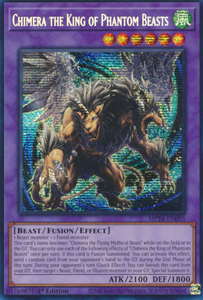 Chimera the King of Phantom Beasts - MP24-EN095 - Prismatic Secret Rare 1st Edition