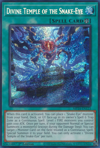 Divine Temple of the Snake-Eye - MP24-EN123 - Prismatic Secret Rare 1st Edition