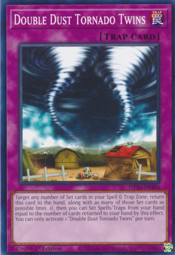 Double Dust Tornado Twins - MP24-EN306 - Common 1st Edition