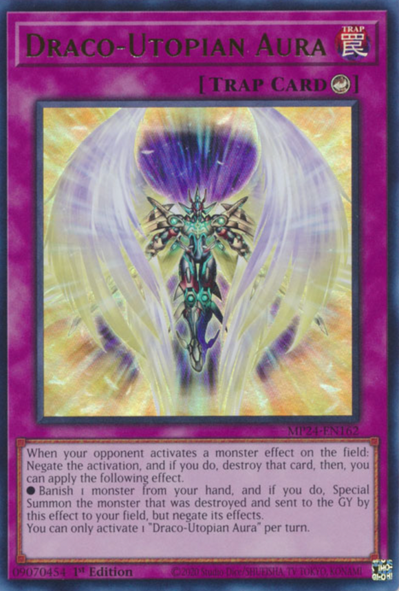 Draco-Utopian Aura - MP24-EN162 - Ultra Rare 1st Edition