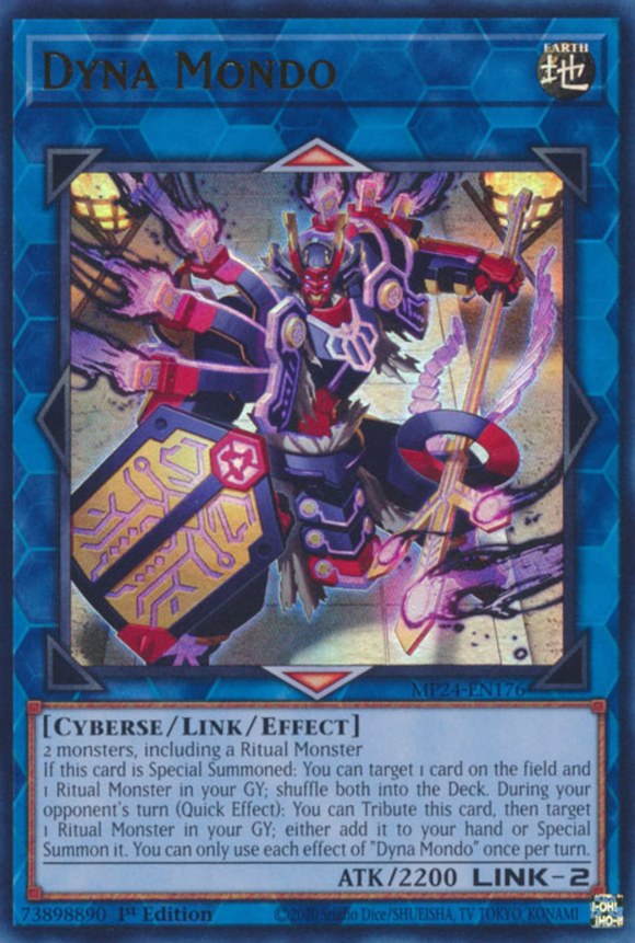 Dyna Mondo - MP24-EN176 - Ultra Rare 1st Edition