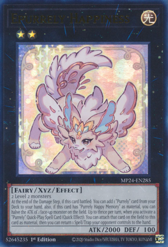 Epurrely Happiness - MP24-EN285 - Ultra Rare 1st Edition