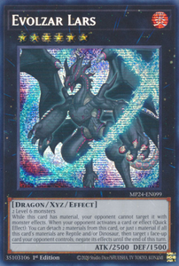 Evolzar Lars - MP24-EN099 - Prismatic Secret Rare 1st Edition