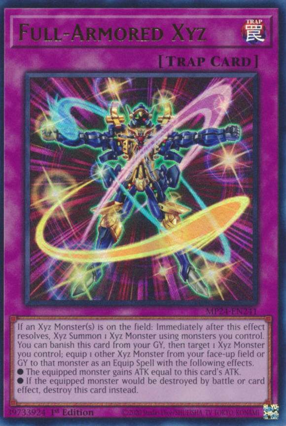 Full-Armored Xyz - MP24-EN241 - Ultra Rare 1st Edition