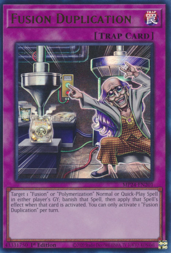 Fusion Duplication - MP24-EN201 - Ultra Rare 1st Edition