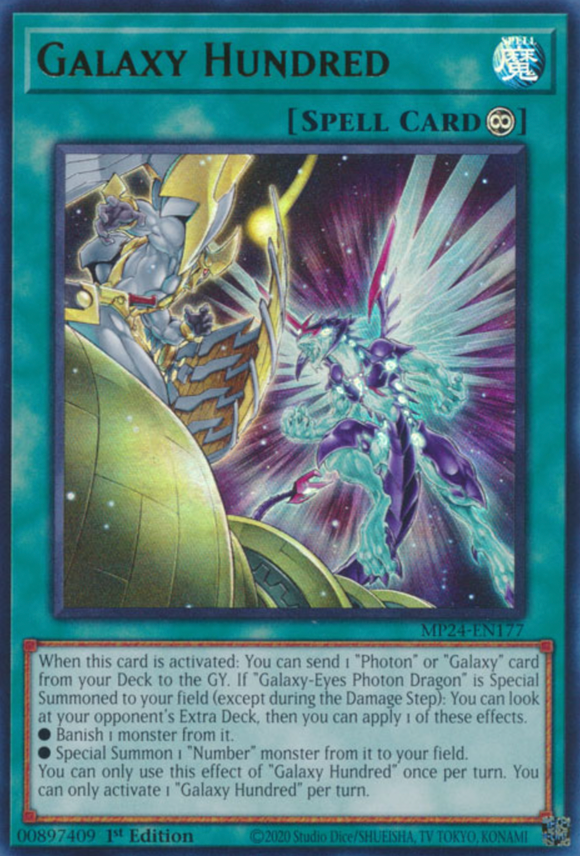 Galaxy Hundred - MP24-EN177 - Ultra Rare 1st Edition