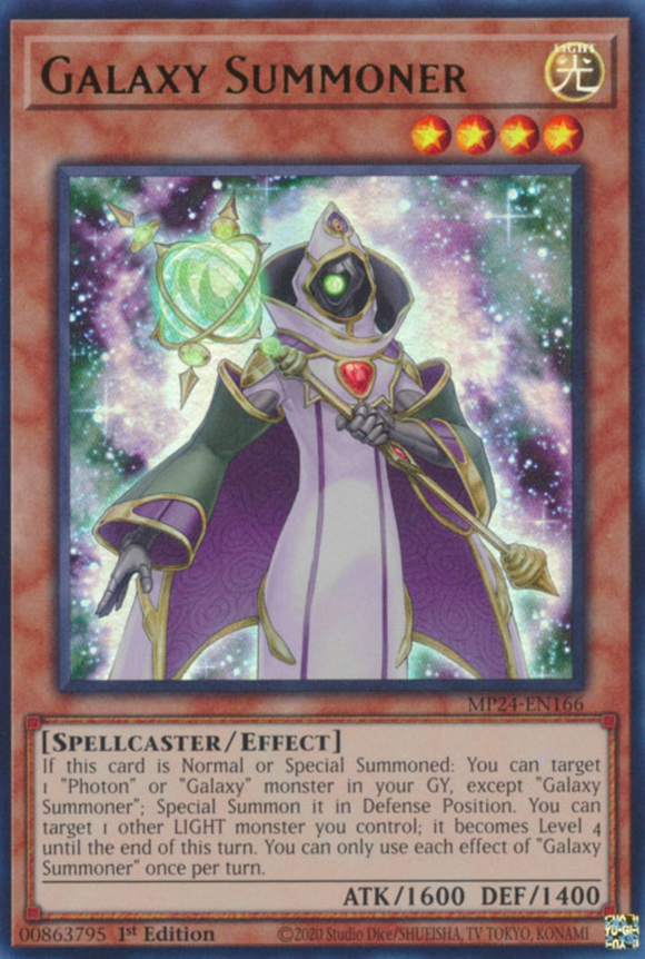 Galaxy Summoner - MP24-EN166 - Ultra Rare 1st Edition