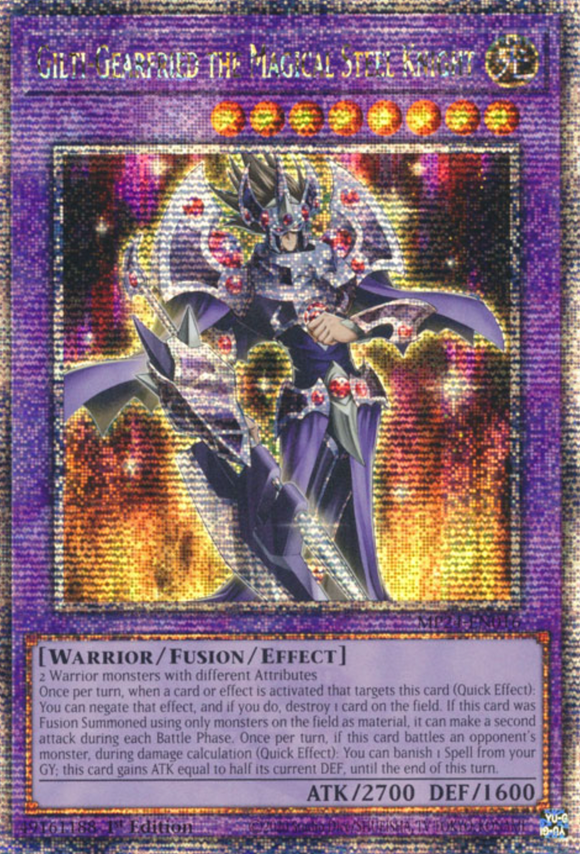 Gilti-Gearfried the Magical Steel Knight - MP24-EN016 - Quarter Century Rare 1st Edition