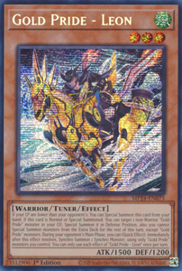 Gold Pride - Leon - MP24-EN075 - Prismatic Secret Rare 1st Edition