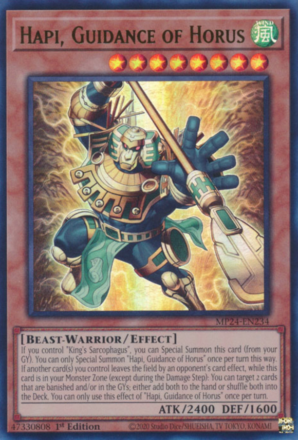 Hapi, Guidance of Horus - MP24-EN234 - Ultra Rare 1st Edition