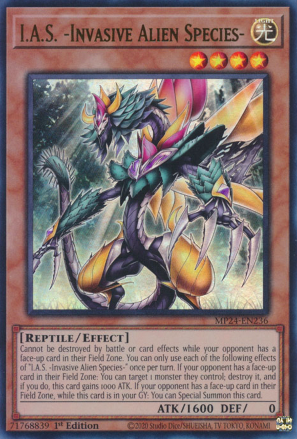 I.A.S. -Invasive Alien Species- - MP24-EN236 - Ultra Rare 1st Edition