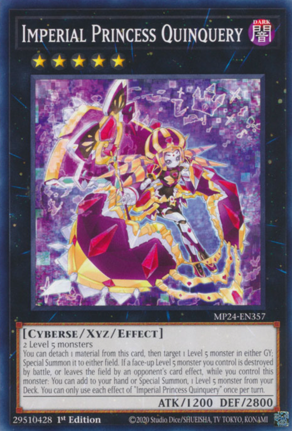 Imperial Princess Quinquery - MP24-EN357 - Common 1st Edition