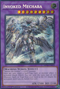 Invoked Mechaba (Alt. Art) - MP24-EN059 - Prismatic Secret Rare 1st Edition