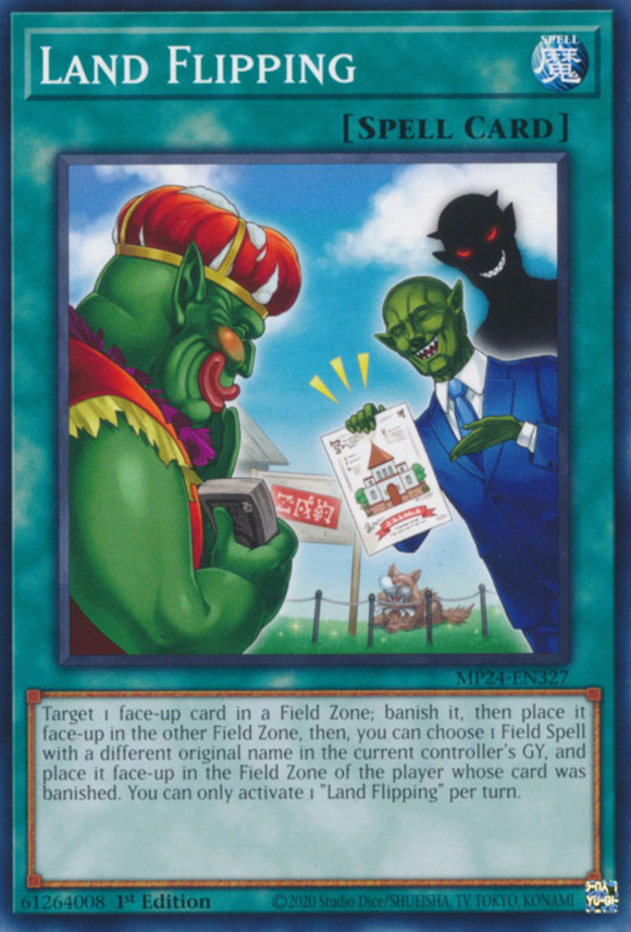 Land Flipping - MP24-EN327 - Common 1st Edition