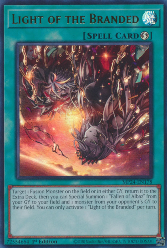 Light of the Branded - MP24-EN178 - Ultra Rare 1st Edition