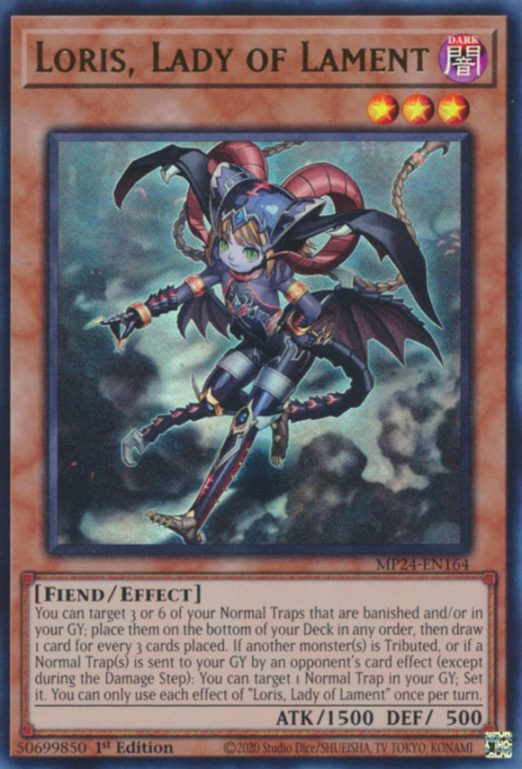 Loris, Lady of Lament - MP24-EN164 - Ultra Rare 1st Edition