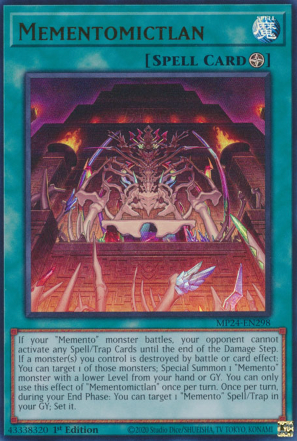 Mementomictlan - MP24-EN298 - Ultra Rare 1st Edition