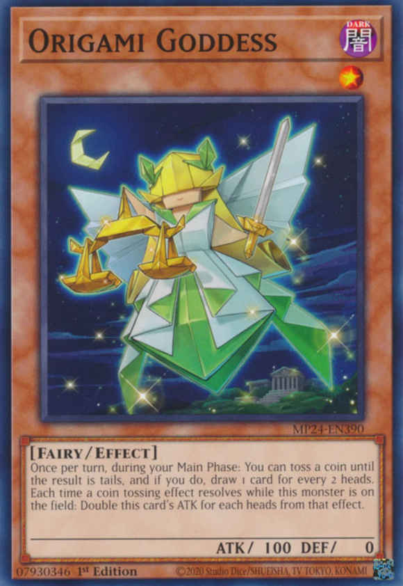 Origami Goddess - MP24-EN390 - Common 1st Edition