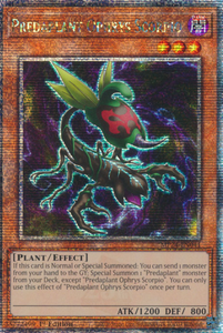 Predaplant Ophrys Scorpio - MP24-EN041 - Quarter Century Rare 1st Edition