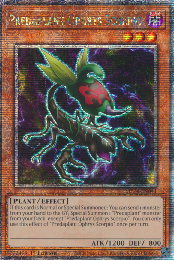 Predaplant Ophrys Scorpio - MP24-EN041 - Quarter Century Rare 1st Edition