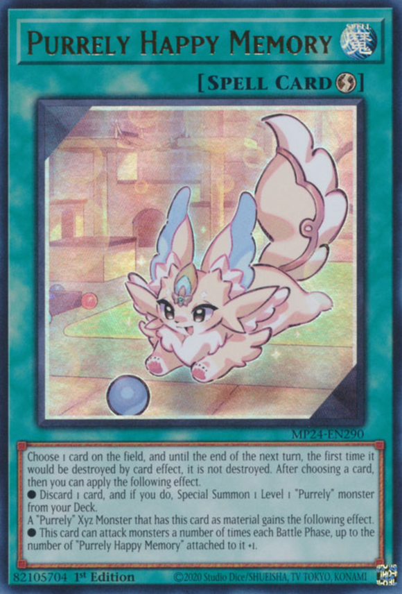 Purrely Happy Memory - MP24-EN290 - Ultra Rare 1st Edition