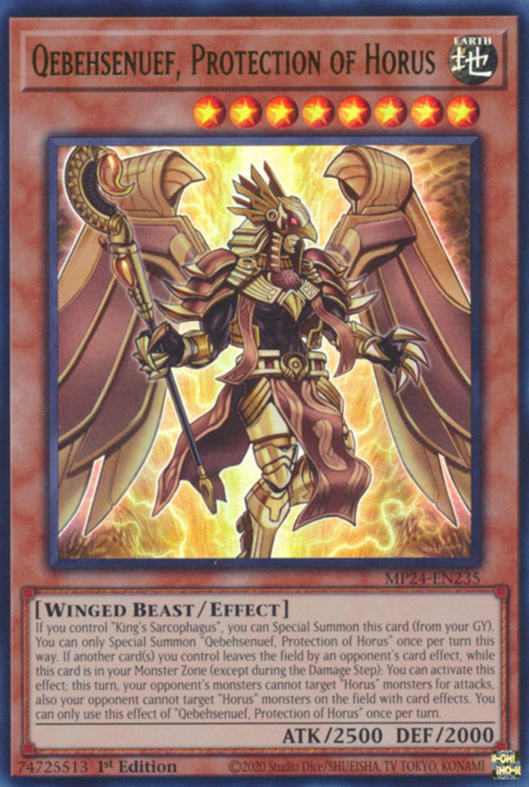 Qebehsenuef, Protection of Horus - MP24-EN235 - Ultra Rare 1st Edition
