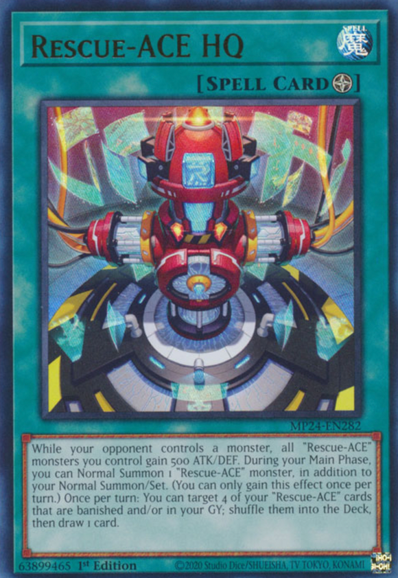 Rescue-ACE HQ - MP24-EN282 - Ultra Rare 1st Edition