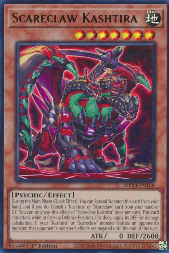 Scareclaw Kashtira - MP24-EN168 - Ultra Rare 1st Edition