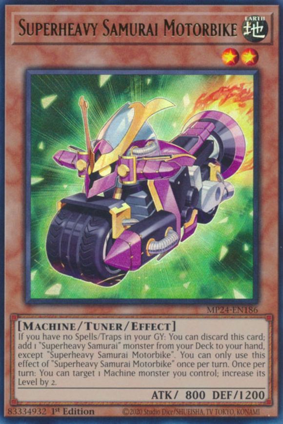 Superheavy Samurai Motorbike - MP24-EN186 - Ultra Rare 1st Edition
