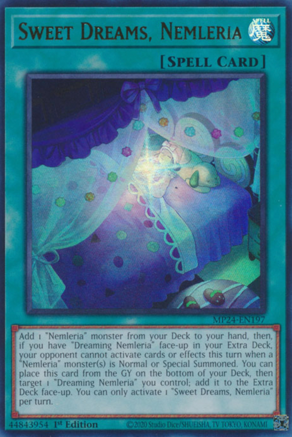 Sweet Dreams, Nemleria - MP24-EN197 - Ultra Rare 1st Edition