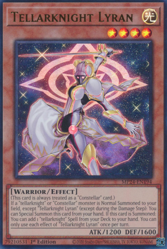 Tellarknight Lyran - MP24-EN194 - Ultra Rare 1st Edition