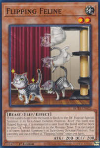 Flipping Feline - ROTA-EN026 - Common 1st Edition