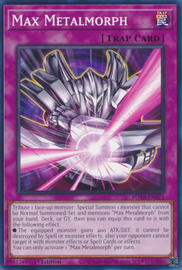 Max Metalmorph - ROTA-EN071 - Common 1st Edition