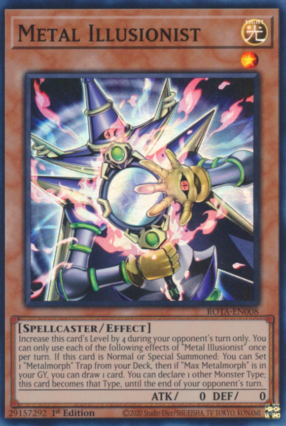 Metal Illusionist - ROTA-EN008 - Super Rare 1st Edition