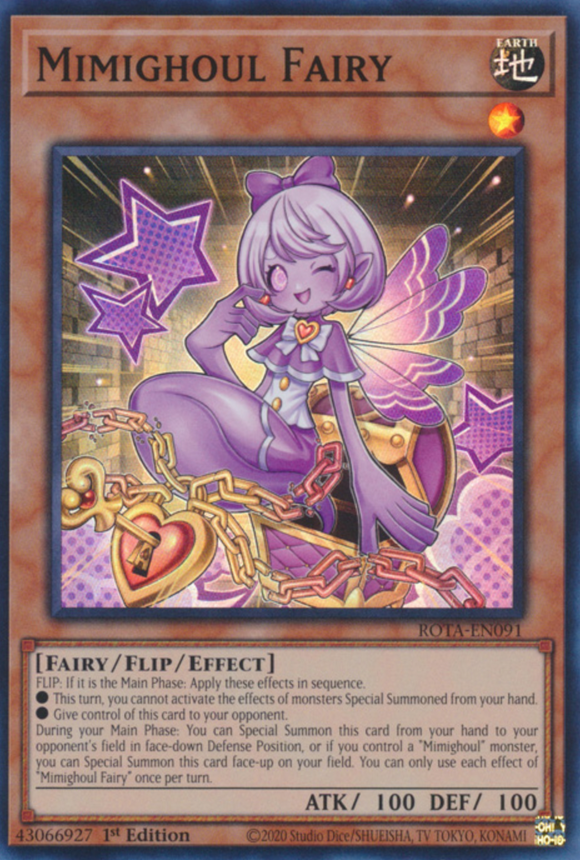 Mimighoul Fairy - ROTA-EN091 - Super Rare 1st Edition