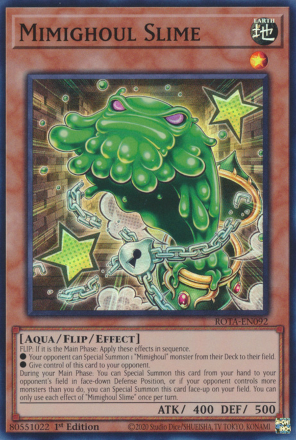 Mimighoul Slime - ROTA-EN092 - Super Rare 1st Edition