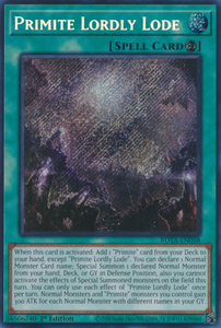 Primite Lordly Lode - ROTA-EN058 - Secret Rare 1st Edition