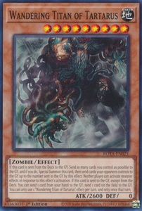 Wandering Titan of Tartarus - ROTA-EN021 - Common 1st Edition