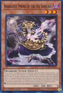 Anarchist Monk of the Six Samurai - ROTA-EN019 - Common 1st Edition