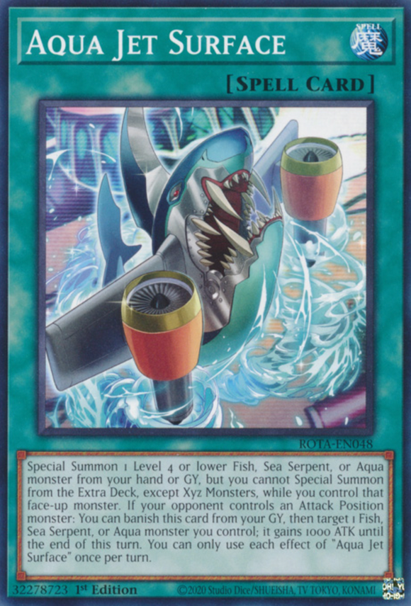 Aqua Jet Surface - ROTA-EN048 - Common 1st Edition