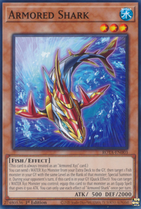 Armored Shark - ROTA-EN003 - Common 1st Edition