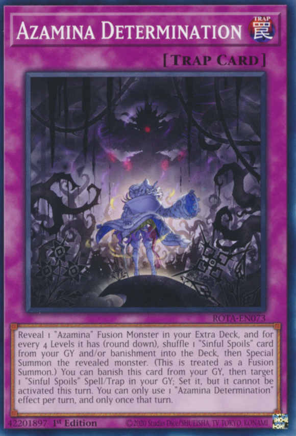 Azamina Determination - ROTA-EN073 - Common 1st Edition
