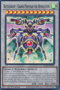 Battlewasp - Grand Partisan the Revolution - ROTA-EN036 - Super Rare 1st Edition