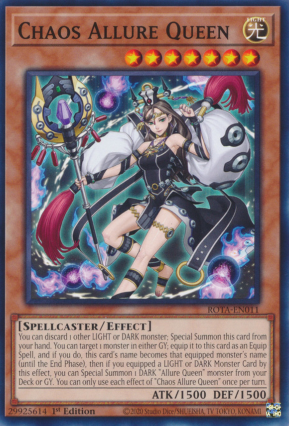 Chaos Allure Queen - ROTA-EN011 - Common 1st Edition