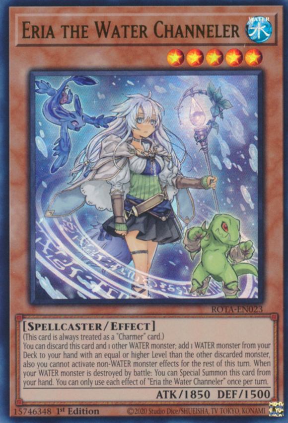 Eria the Water Channeler - ROTA-EN023 - Ultra Rare 1st Edition