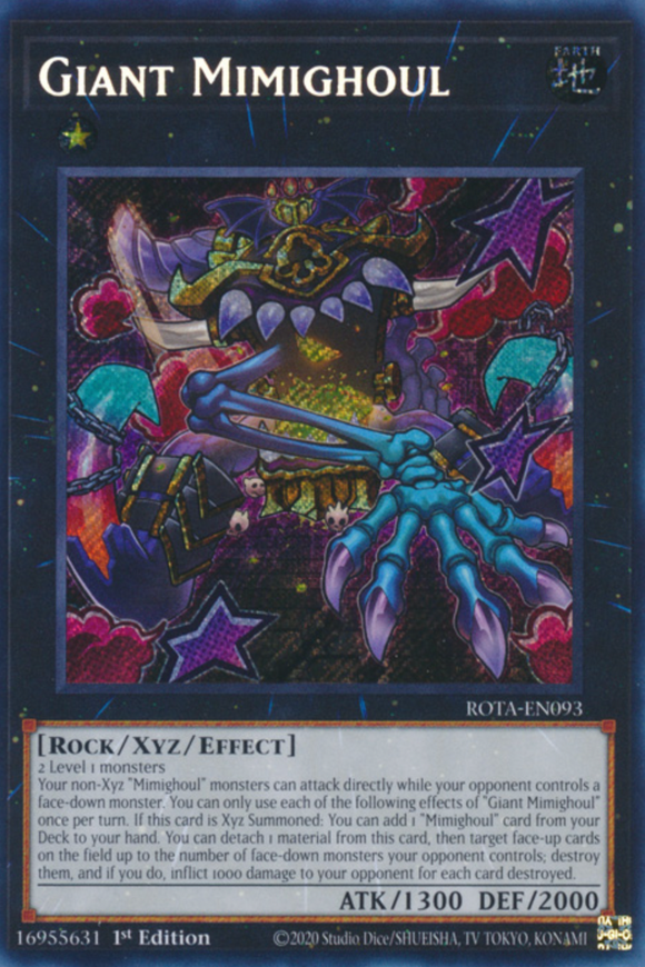 Giant Mimighoul - ROTA-EN093 - Secret Rare 1st Edition
